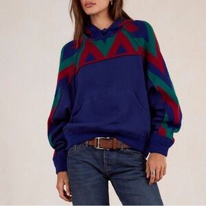 NWT Free People Seeing Double Hoodie, XS